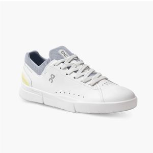On Running The Roger Cloudtec White Leather Sneakers Women 8